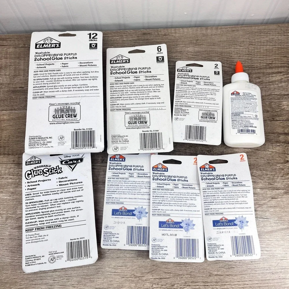 Elmer's Glue‎ Sticks-variety Pack-School Supplies-Homeschool-School-Arts /Crafts